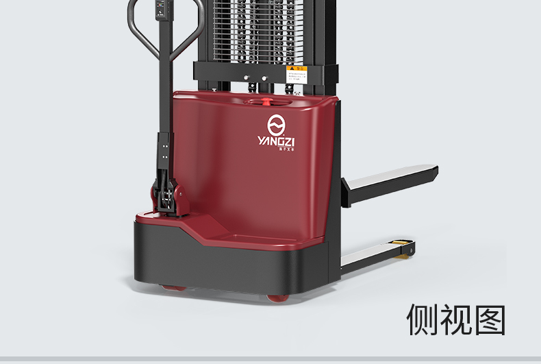 揚(yáng)子叉車(chē) 步行式全電動(dòng)堆高車(chē)QDA(圖34)